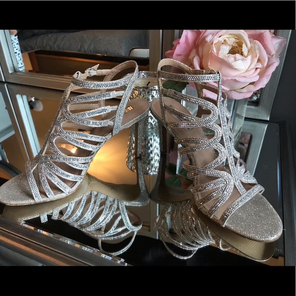 INC sparkling heels.